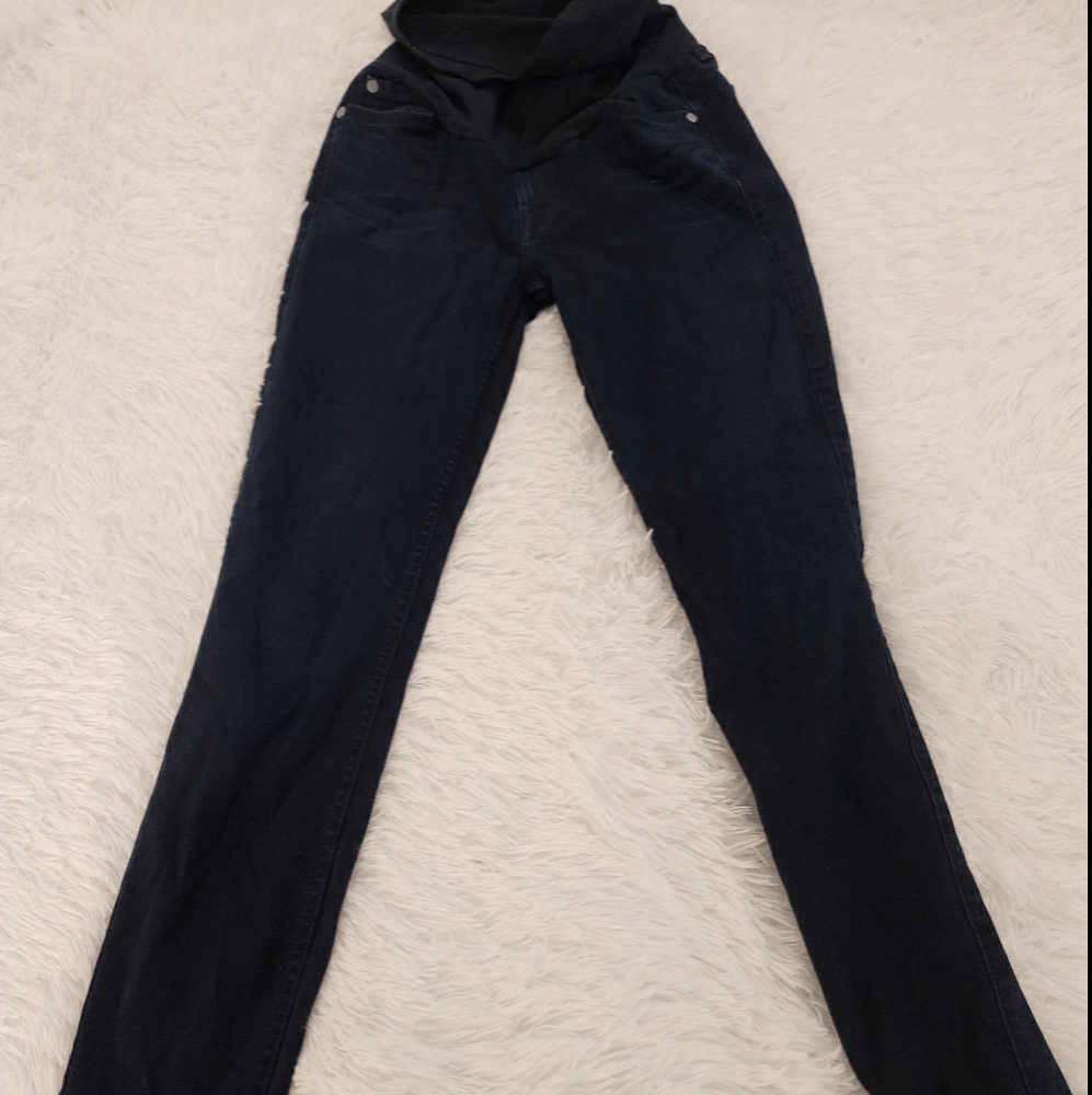 7 For All Mankind Maternity Skinny Jeans Size 27